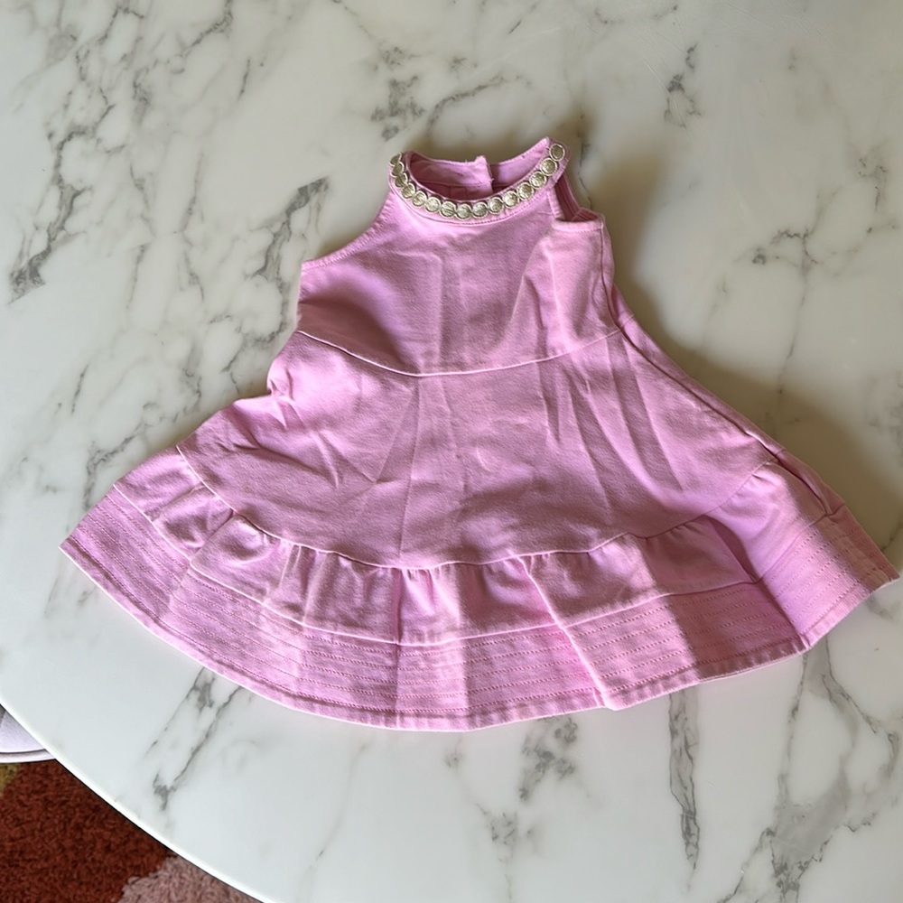 Janie and Jack pink dress